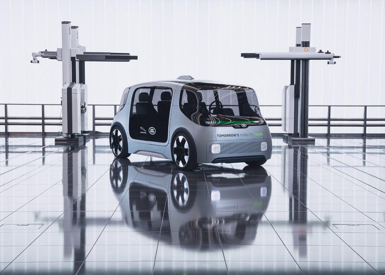Jaguar та Land Rover представили безпілотний електромобіль