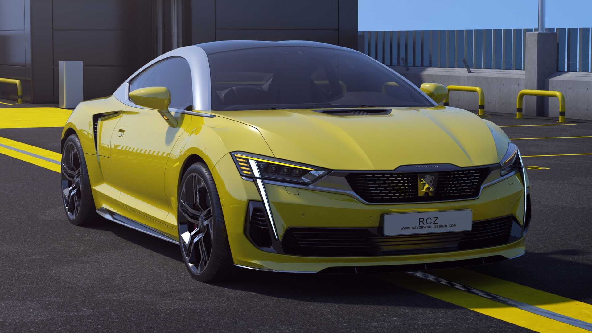 2020 Peugeot RCZ concept