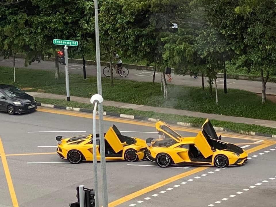 Аварія Lamborghini в Сінгапурі