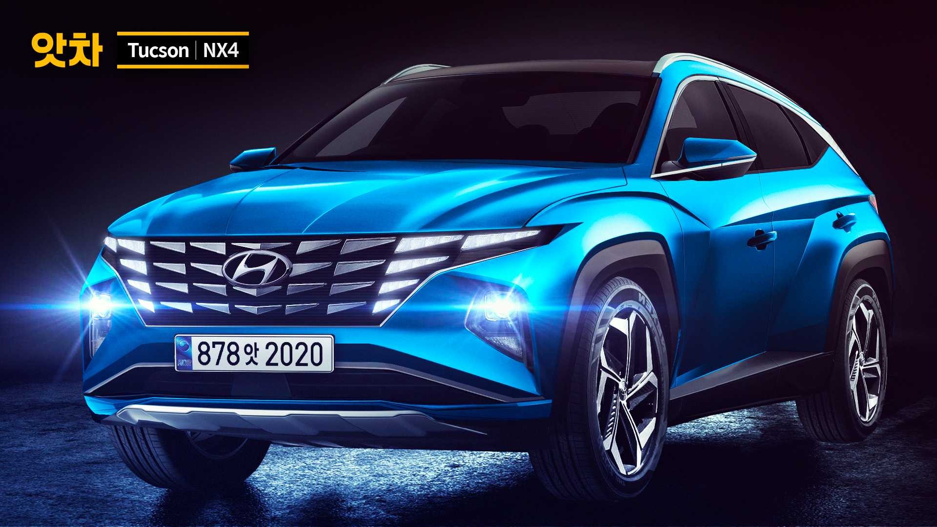 Hyundai Tucson (рендер)