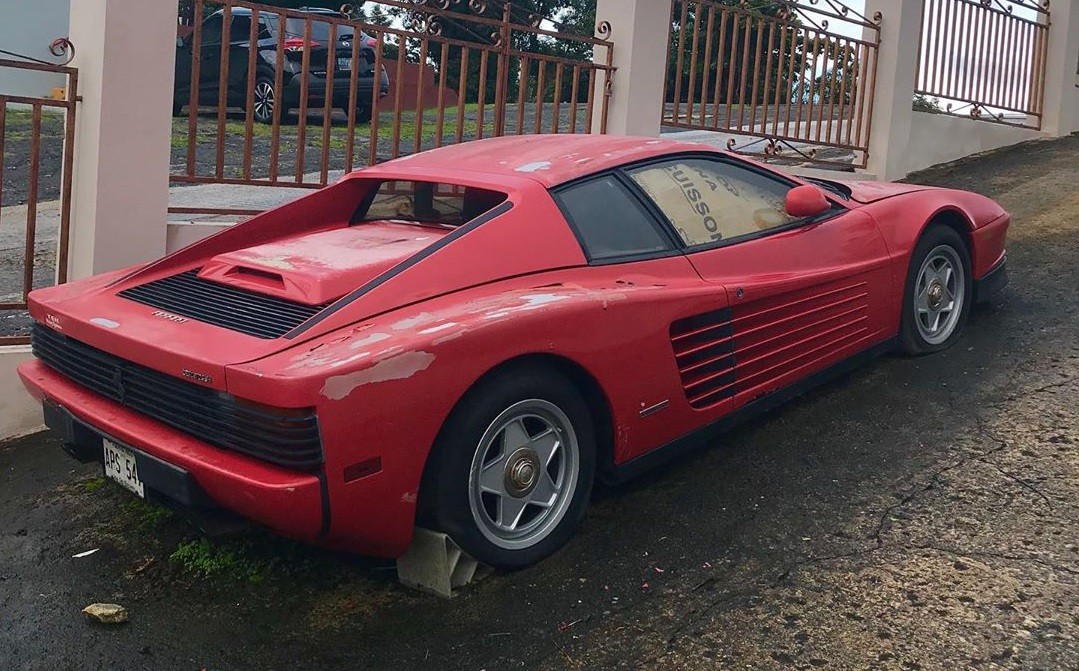 Ferrari TestaRossa у Пуерто-Рико