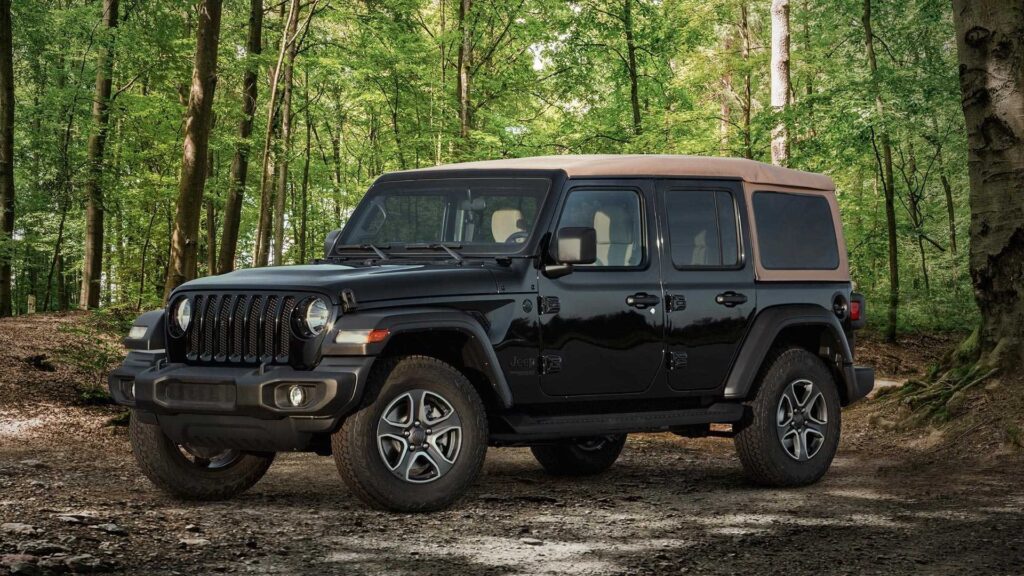 Jeep Wrangler Black Tan Edition