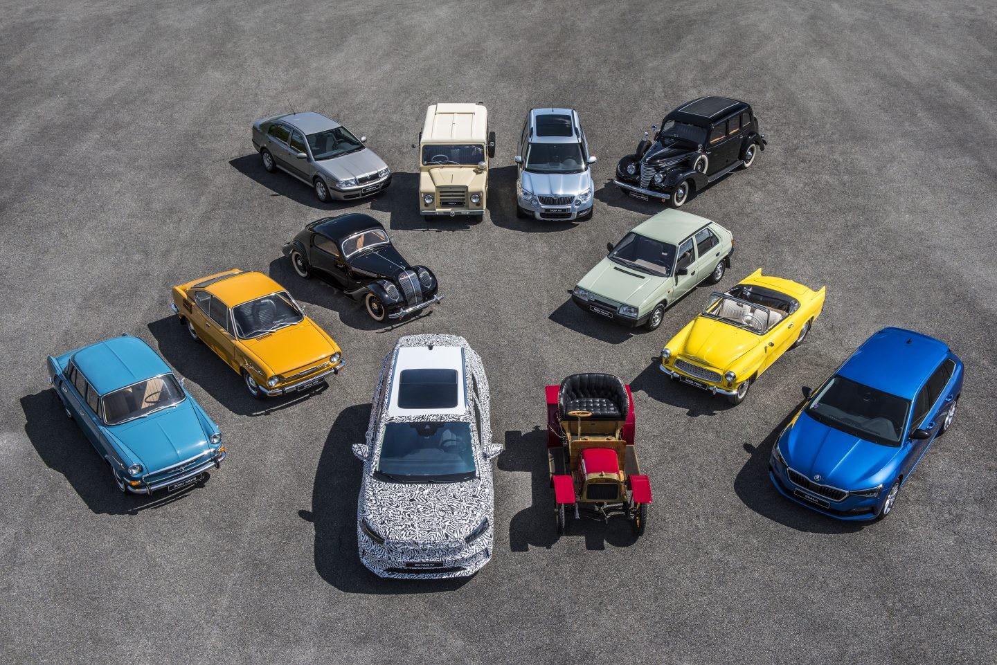 Моделі Skoda за 125 років