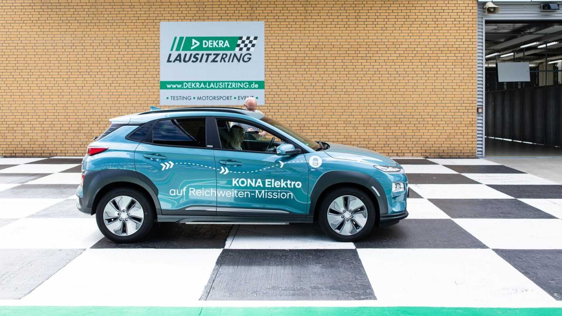Hyundai Kona Electric 1000 км рекорд