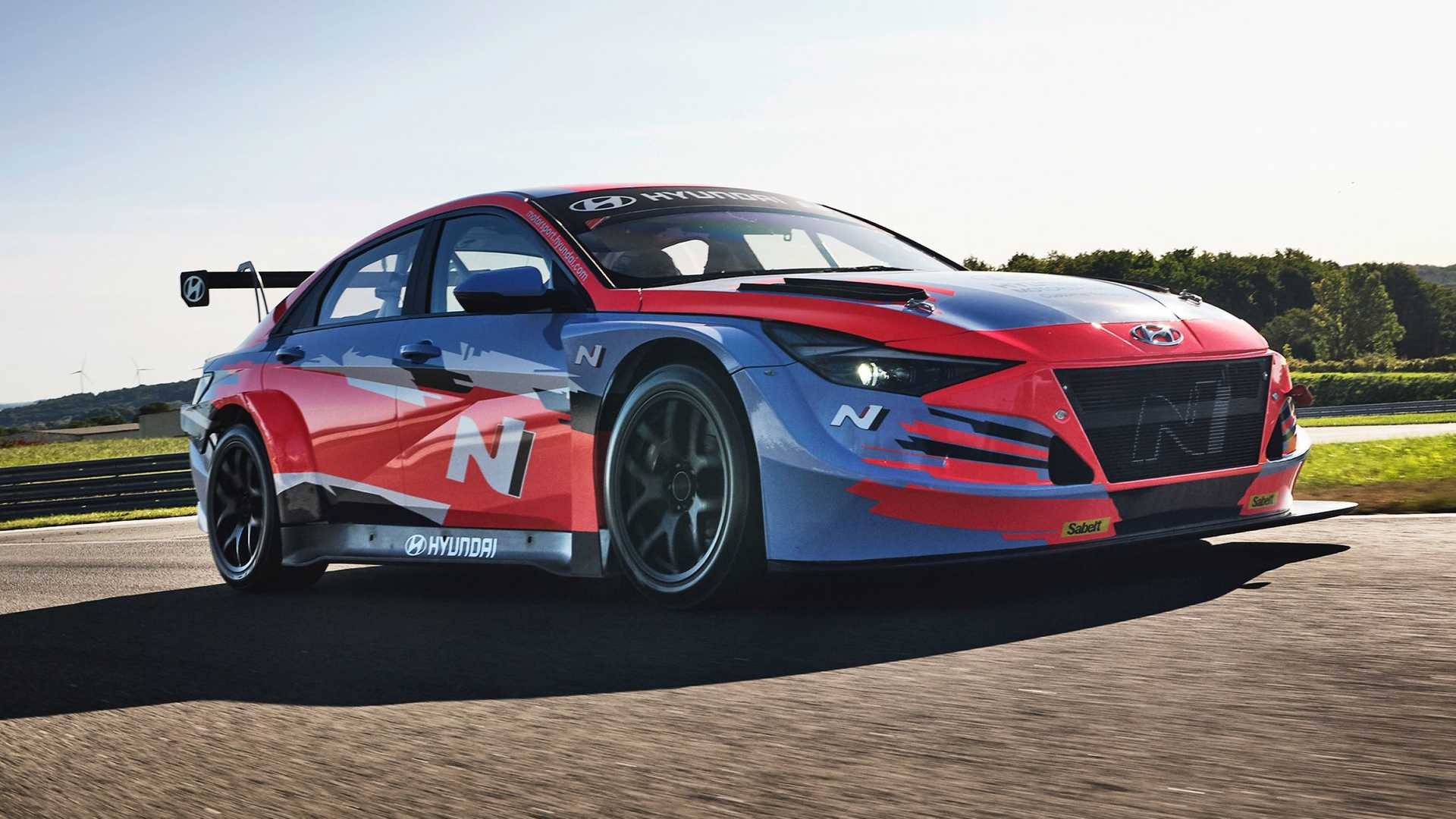 Hyundai Elantra N TCR 2021 року