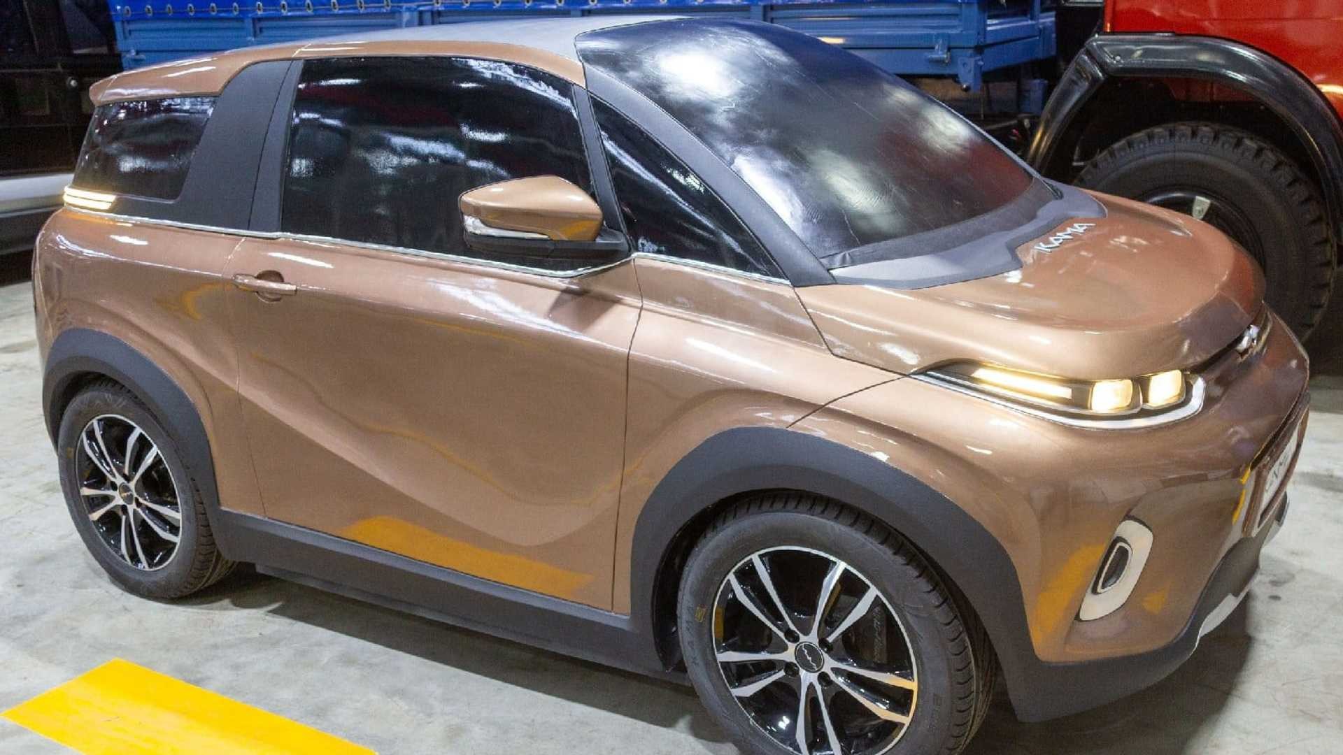 Електрокар від КамАЗ Кама 1