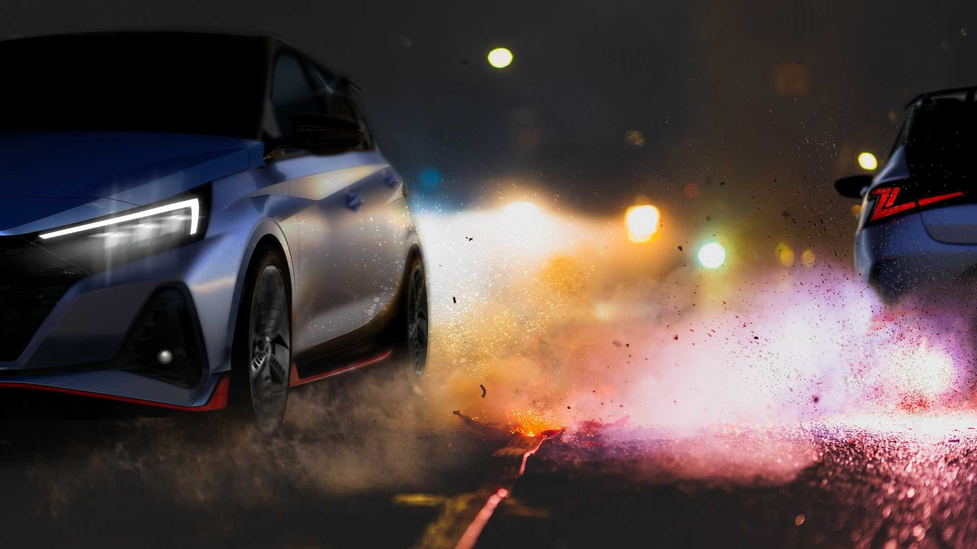 Hyundai i20 N (тізер)