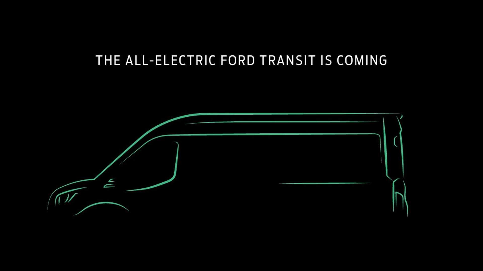 Ford Transit електрофургон 2022 року