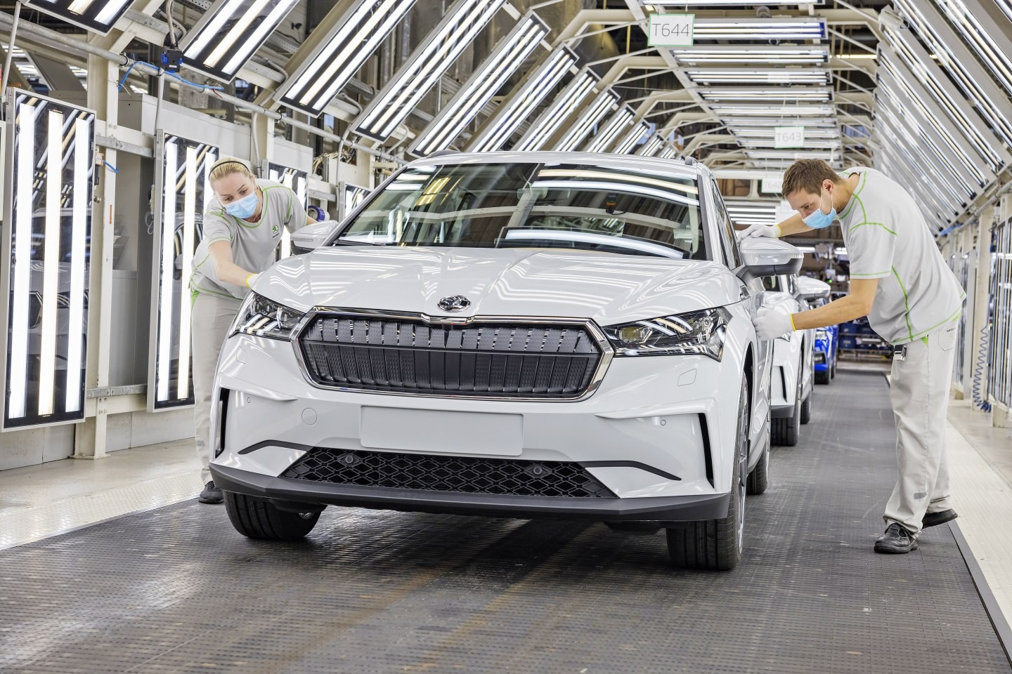 Skoda Enyaq iV електрокросовер старт виробництво