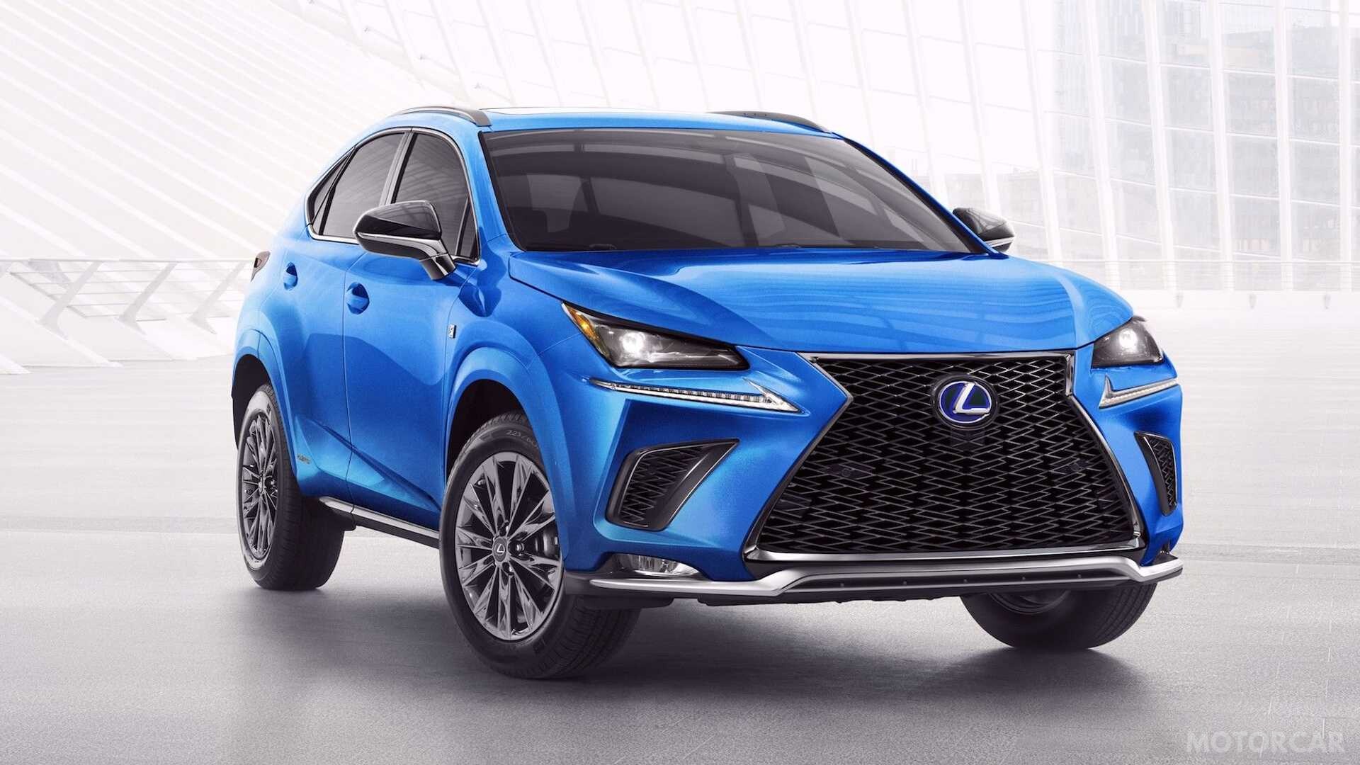 Lexus NX 2021 hybrid F Sport Black line