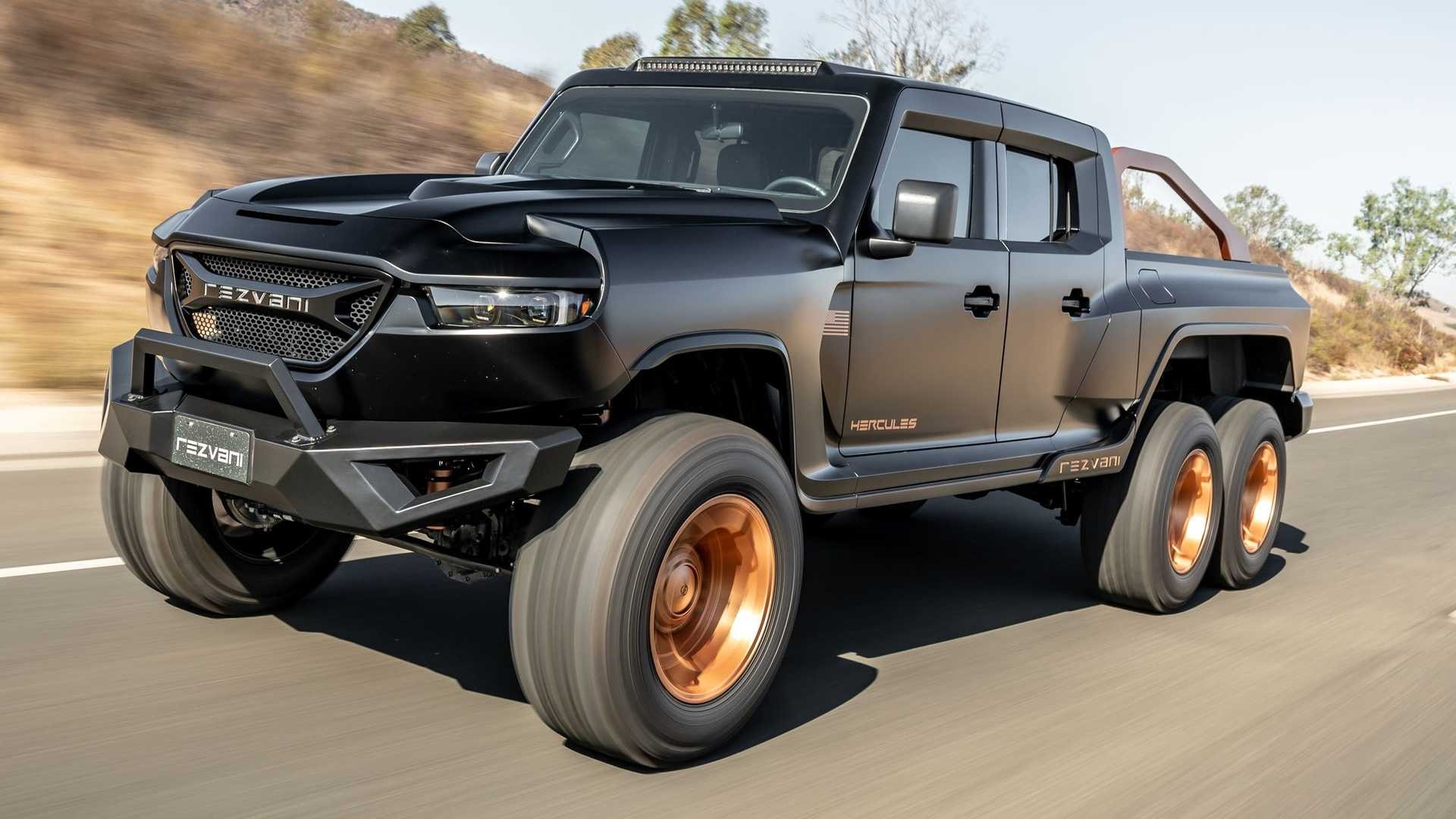Rezvani Hercules пікап презентація