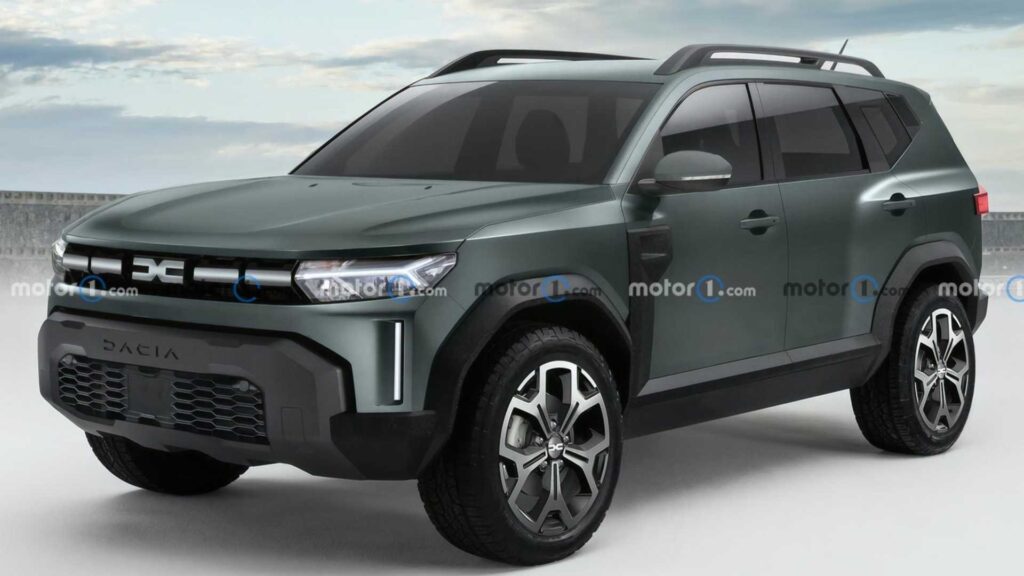 Dacia Bigster кросовер виробничий дизайн