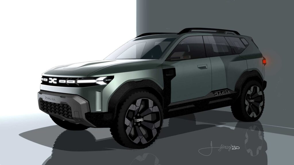 Dacia Bigster великий кросовер 2021 презентація