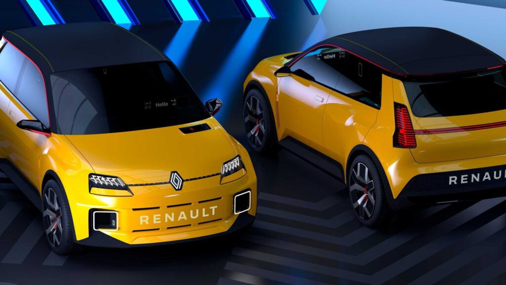 Renault 5 електрокар