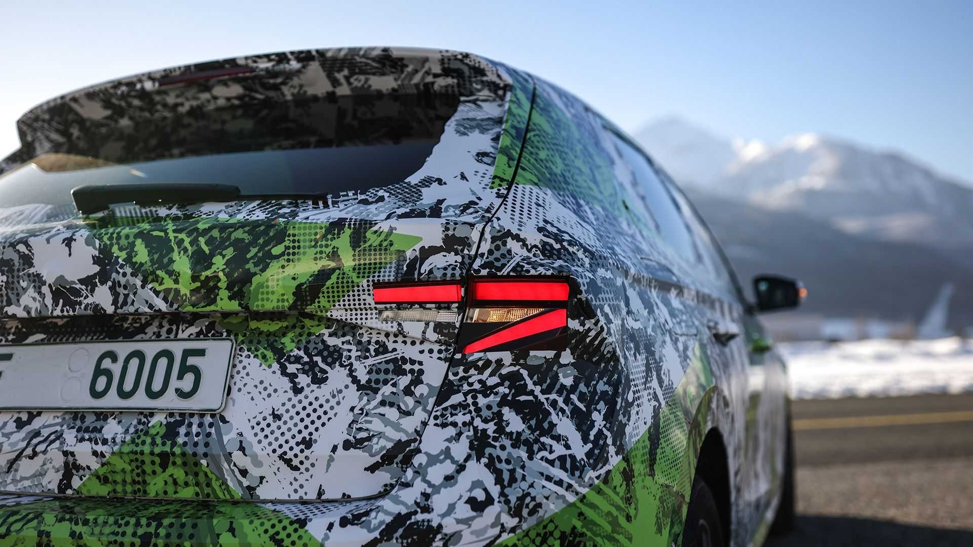Skoda Fabia 2021 (камуфляж)