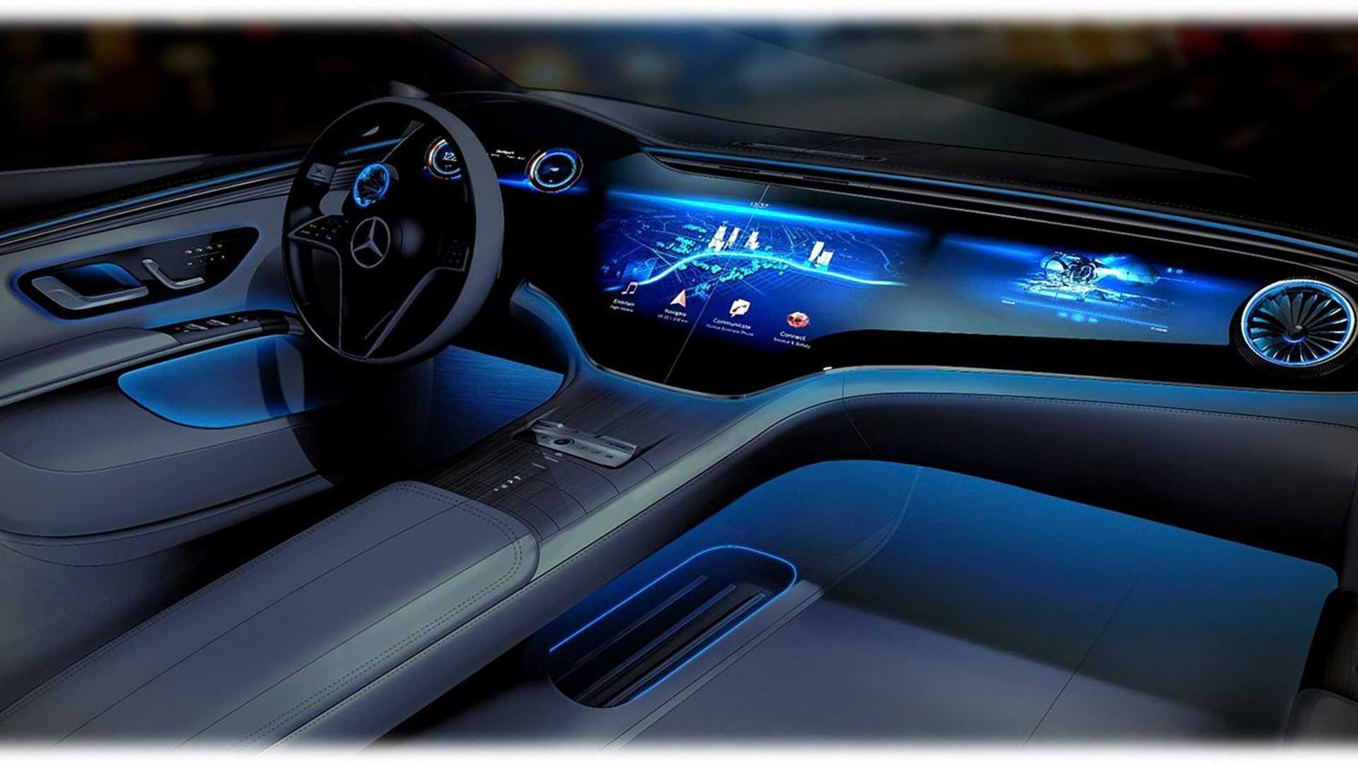 Mercedes EQS і2021 року