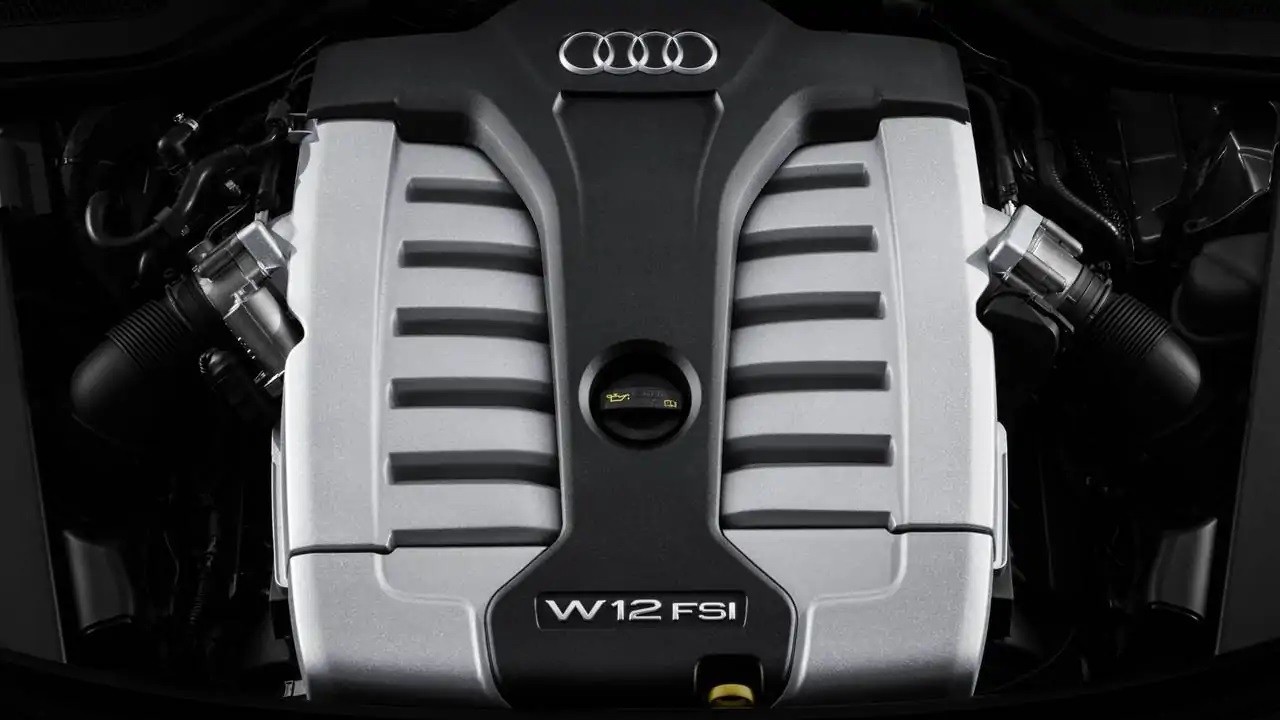 Audi A8 W12 двигун