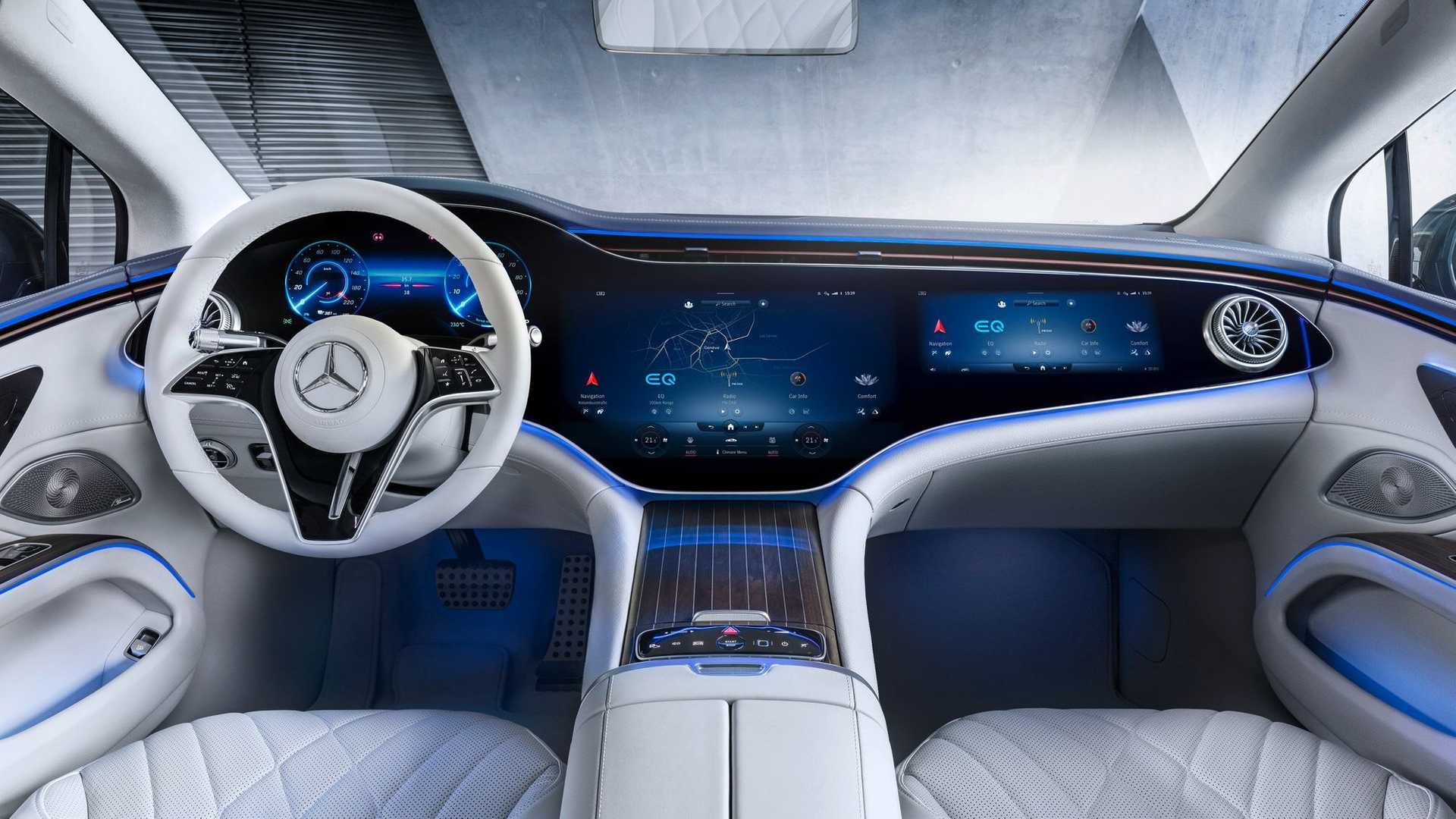 Mercedes EQS і2021 року