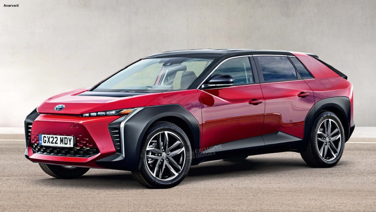 Toyota BZ 2021 року