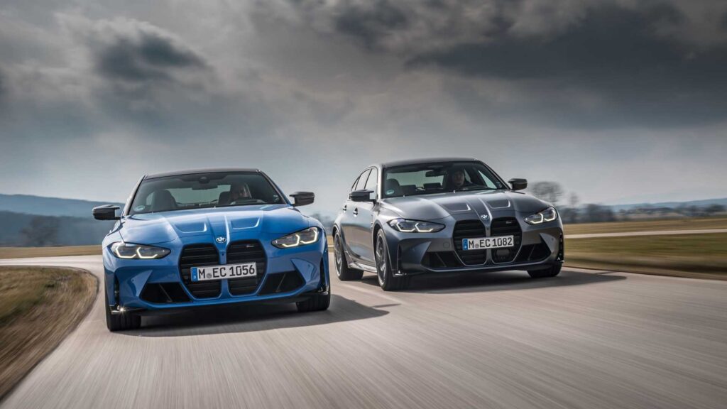 BMW M3 та M4 Competition xDrive 2022 року
