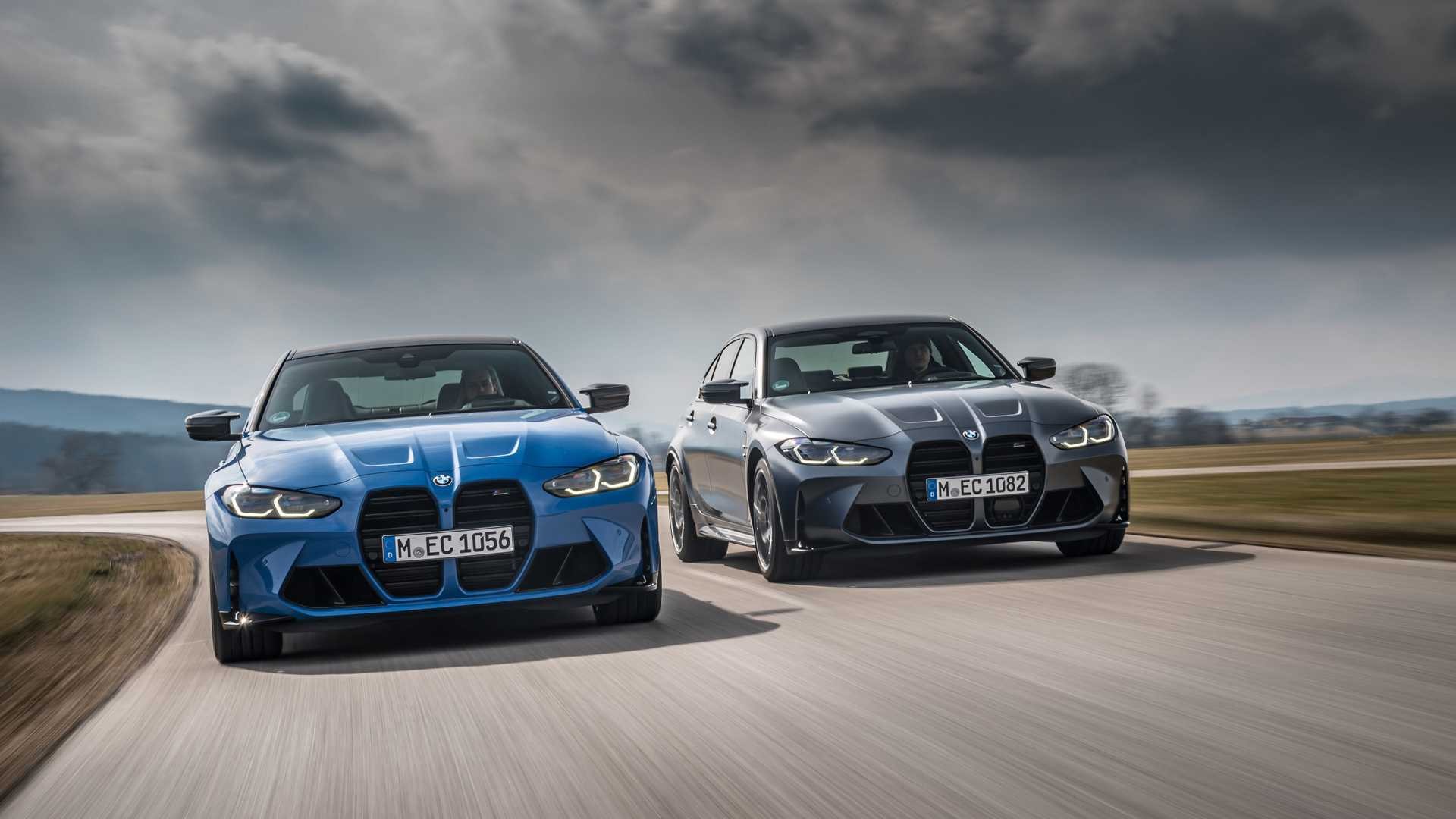 BMW M3 та M4 Competition xDrive 2022 року