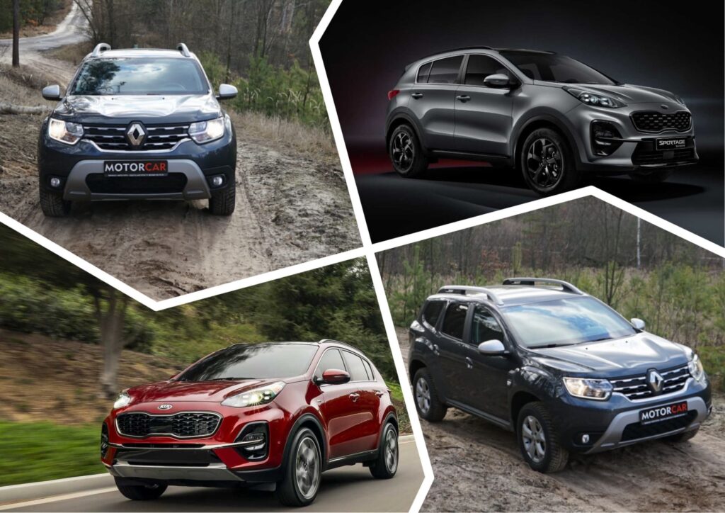 Renault Duster та Kia Sportage