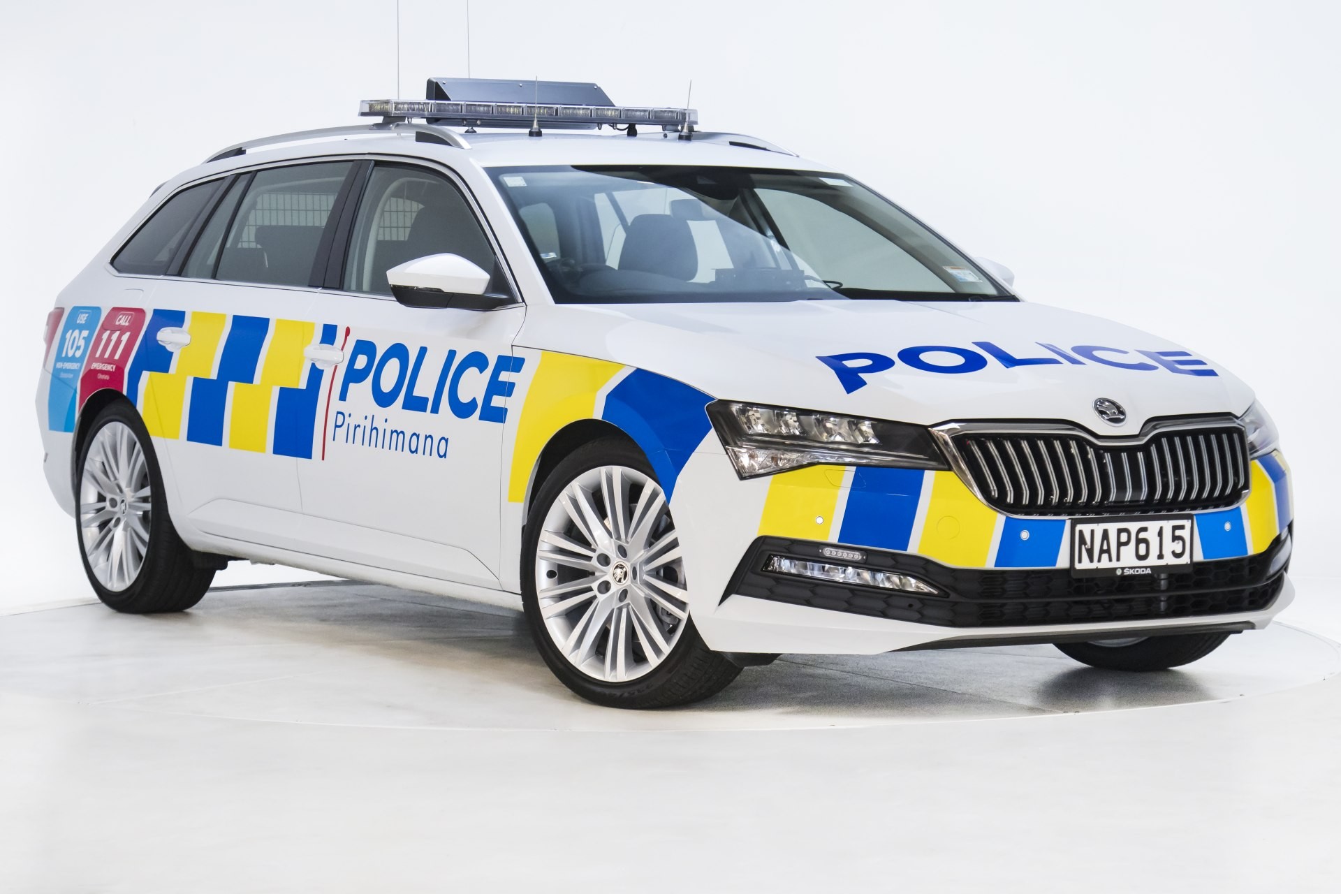 Skoda Superb Combi для поліції Нової Зеландії