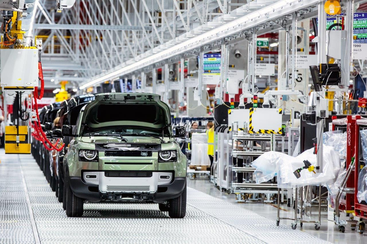 Виробництво Land Rover Defender