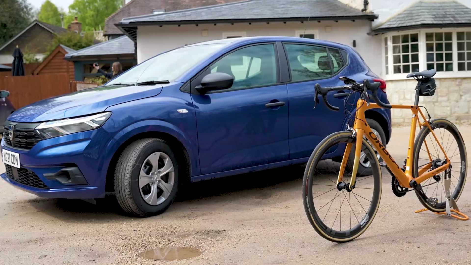 Dacia Sandero та велосипед Orbea