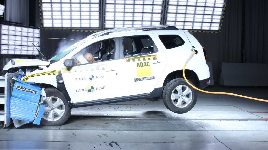 Renault Duster краш-тест