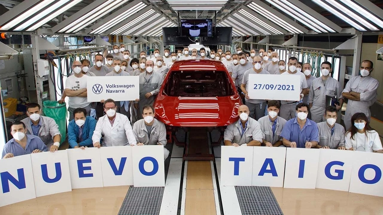 Volkswagen Taigo виробництво Іспанія 2021