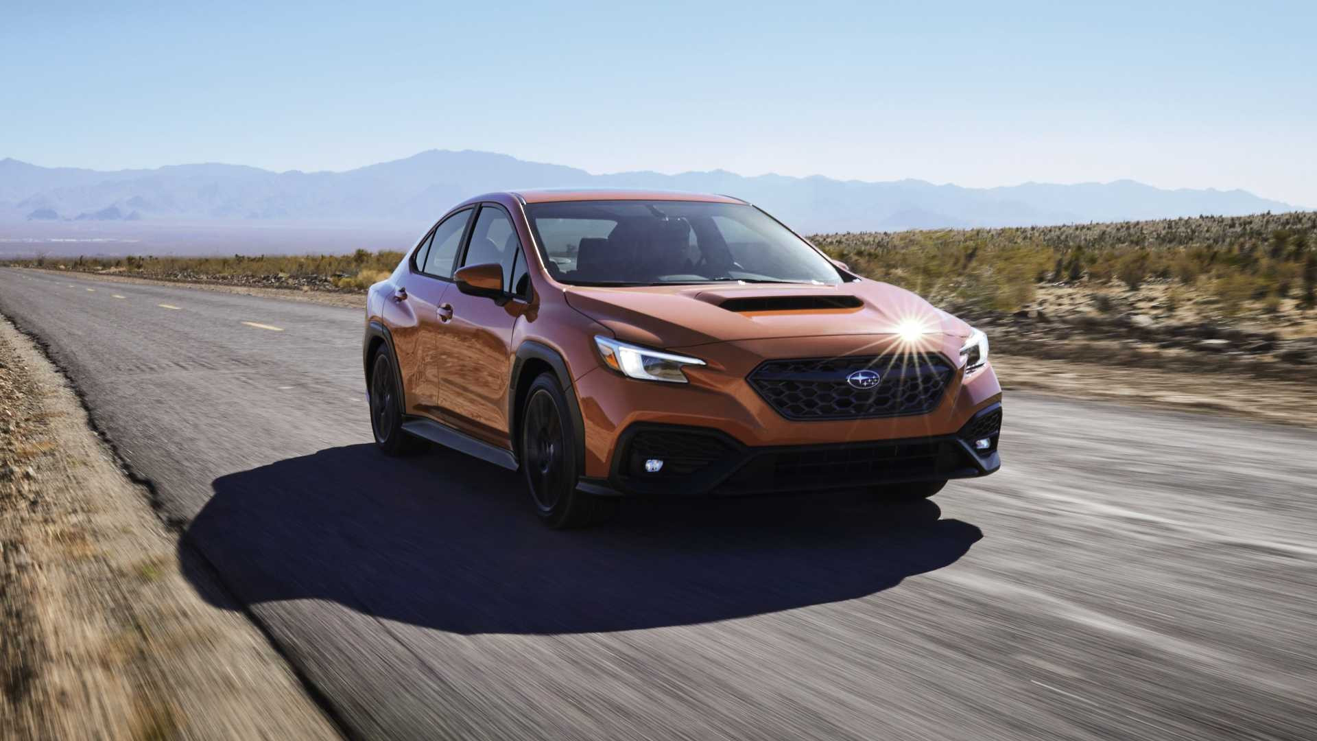 Subaru WRX 2022 року