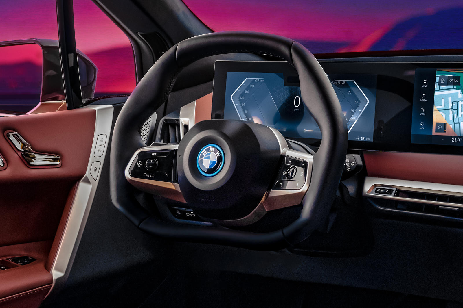 BMW складане кермо