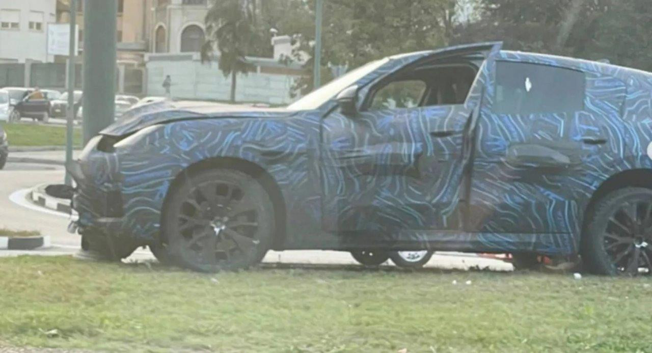 Maserati Grecale аварія