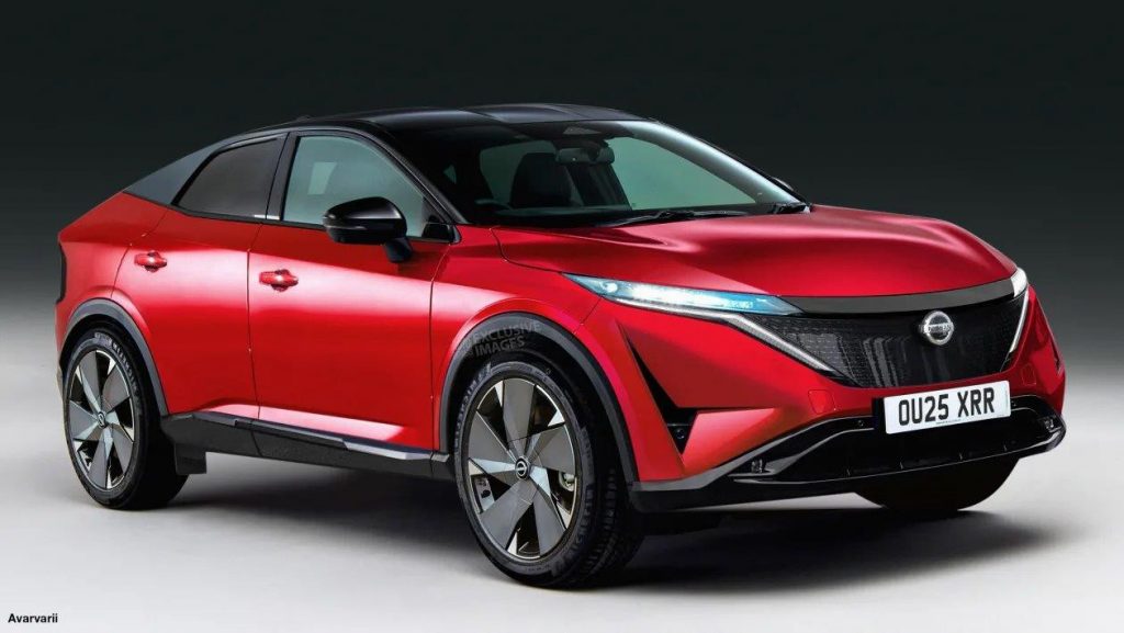 Nissan Leaf рендер