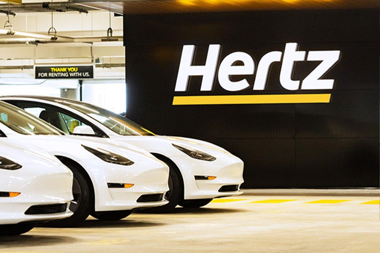 Hertz Tesla Model 3
