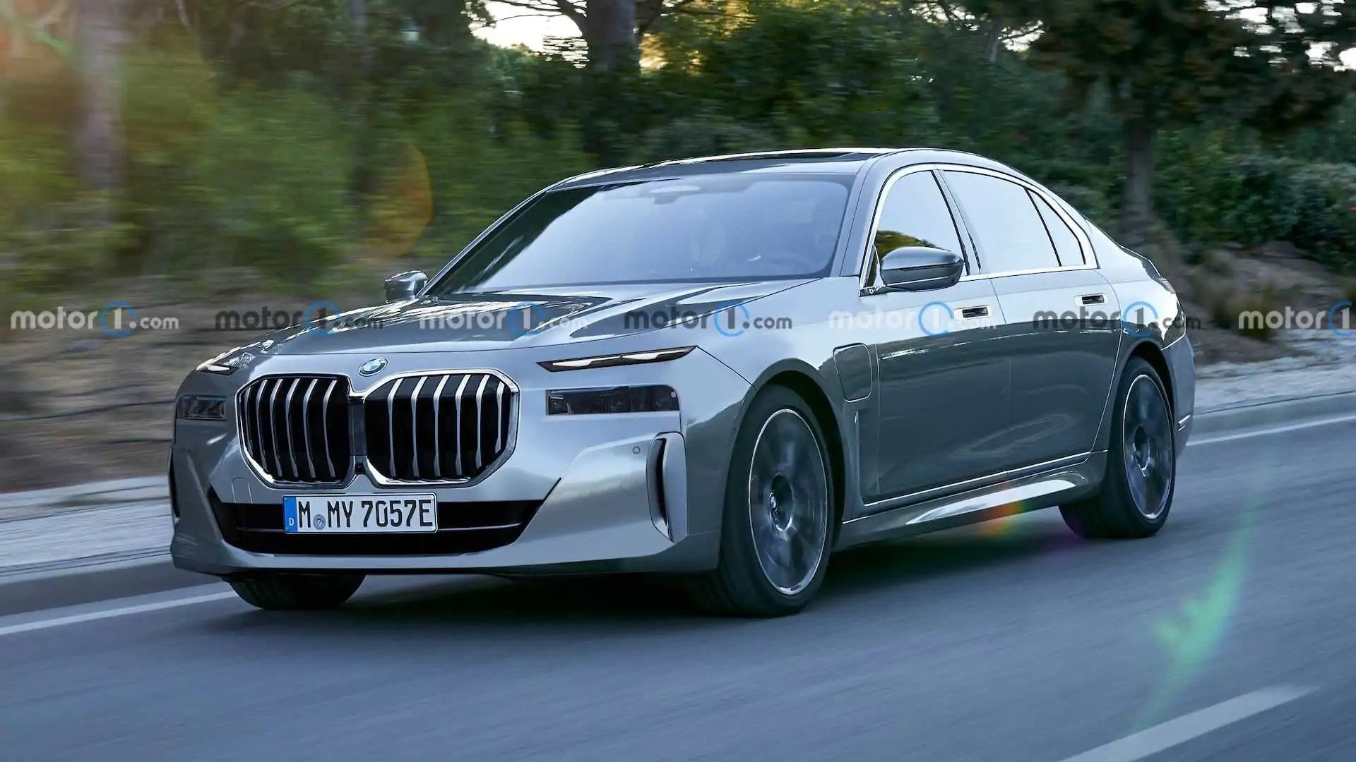 BMW 7 серія рендер 2021