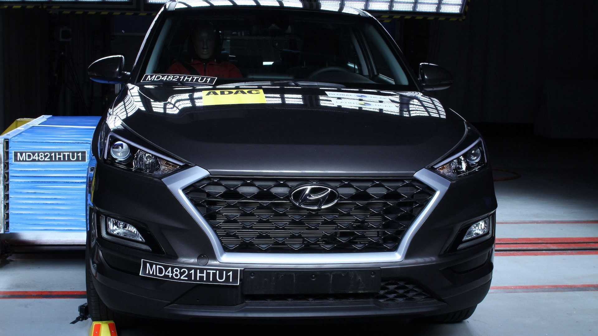 Hyundai Tucson на краш-тесті Latin NCAP