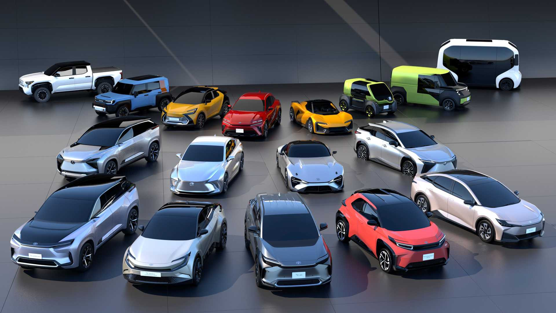Лінійка Toyota та Lexus