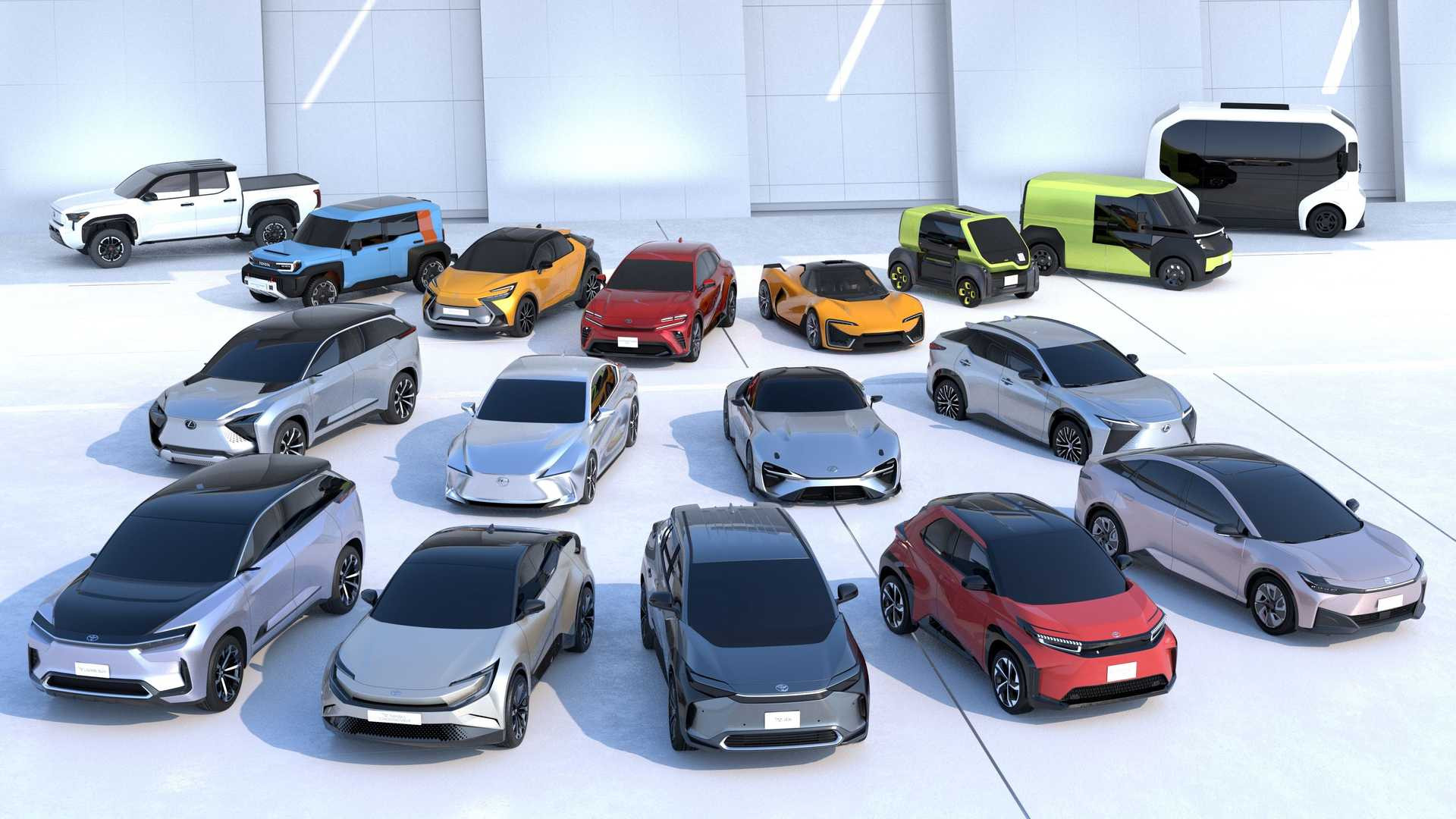 Лінійка Toyota та Lexus
