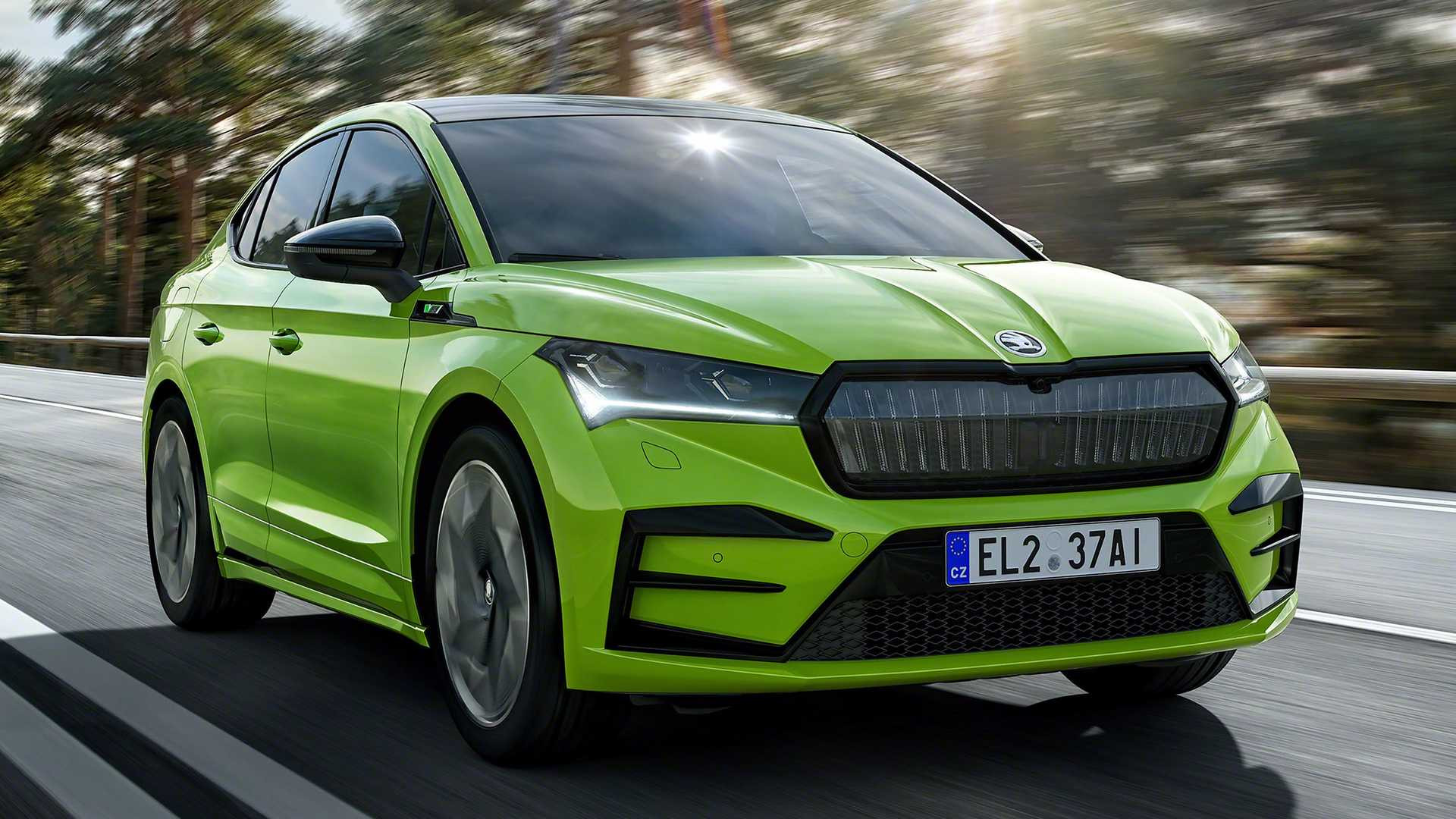 Skoda Enyaq Coupe iV RS 2022 року