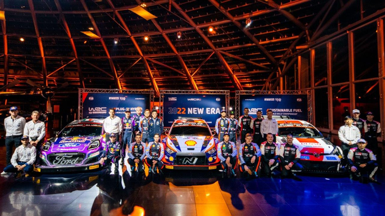 Гонщики WRC 2022 року