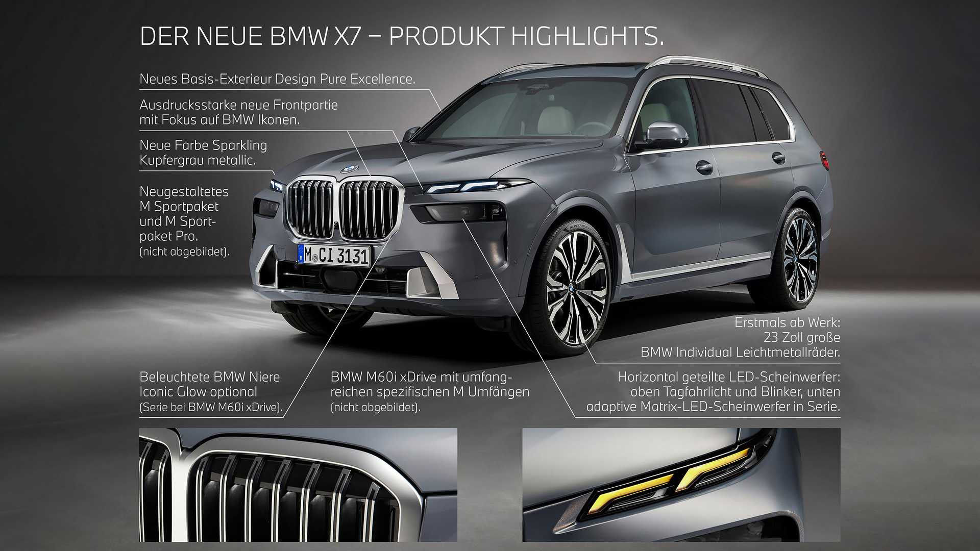 BMW X7 2022 року