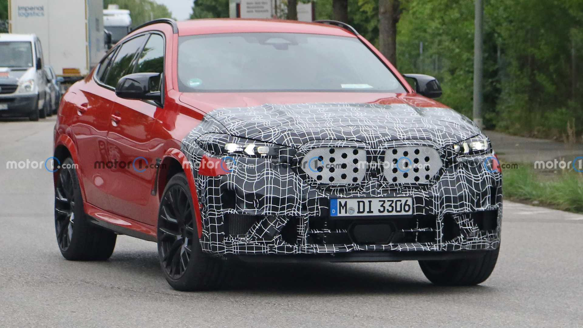 Оновлений BMW X6 M «засвітився» на тестах