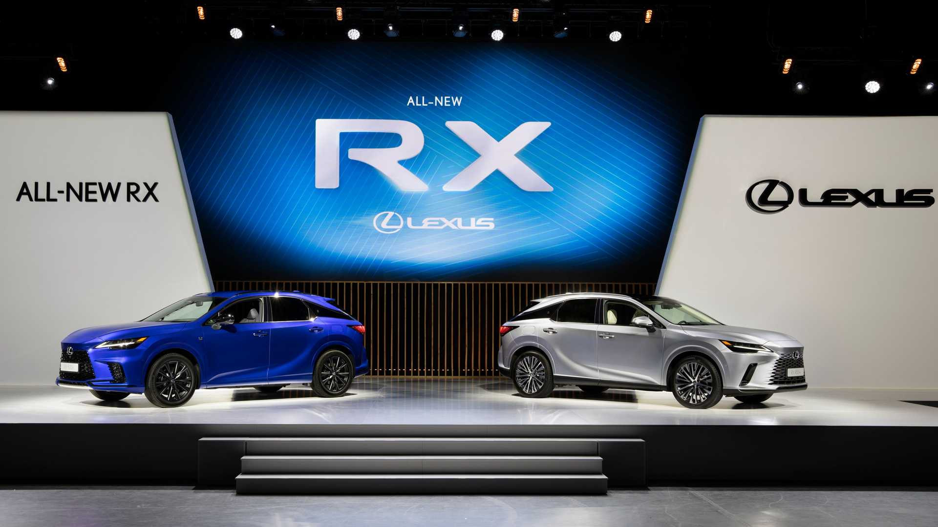 Lexus RX 450h та 500h 2023 року
