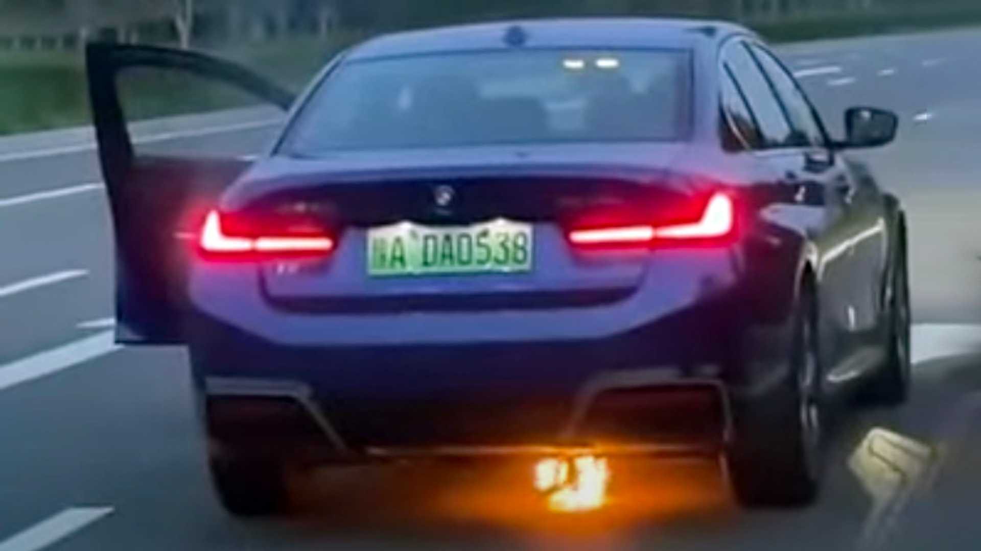 Пожежа BMW i3