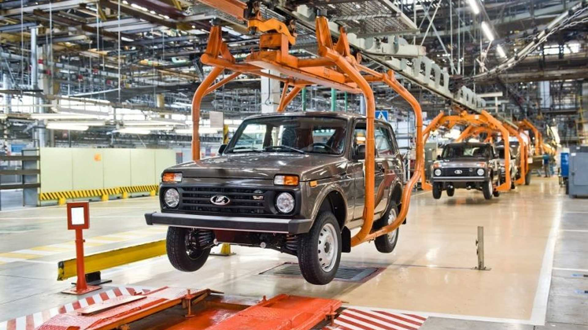 Виробництво Lada Niva