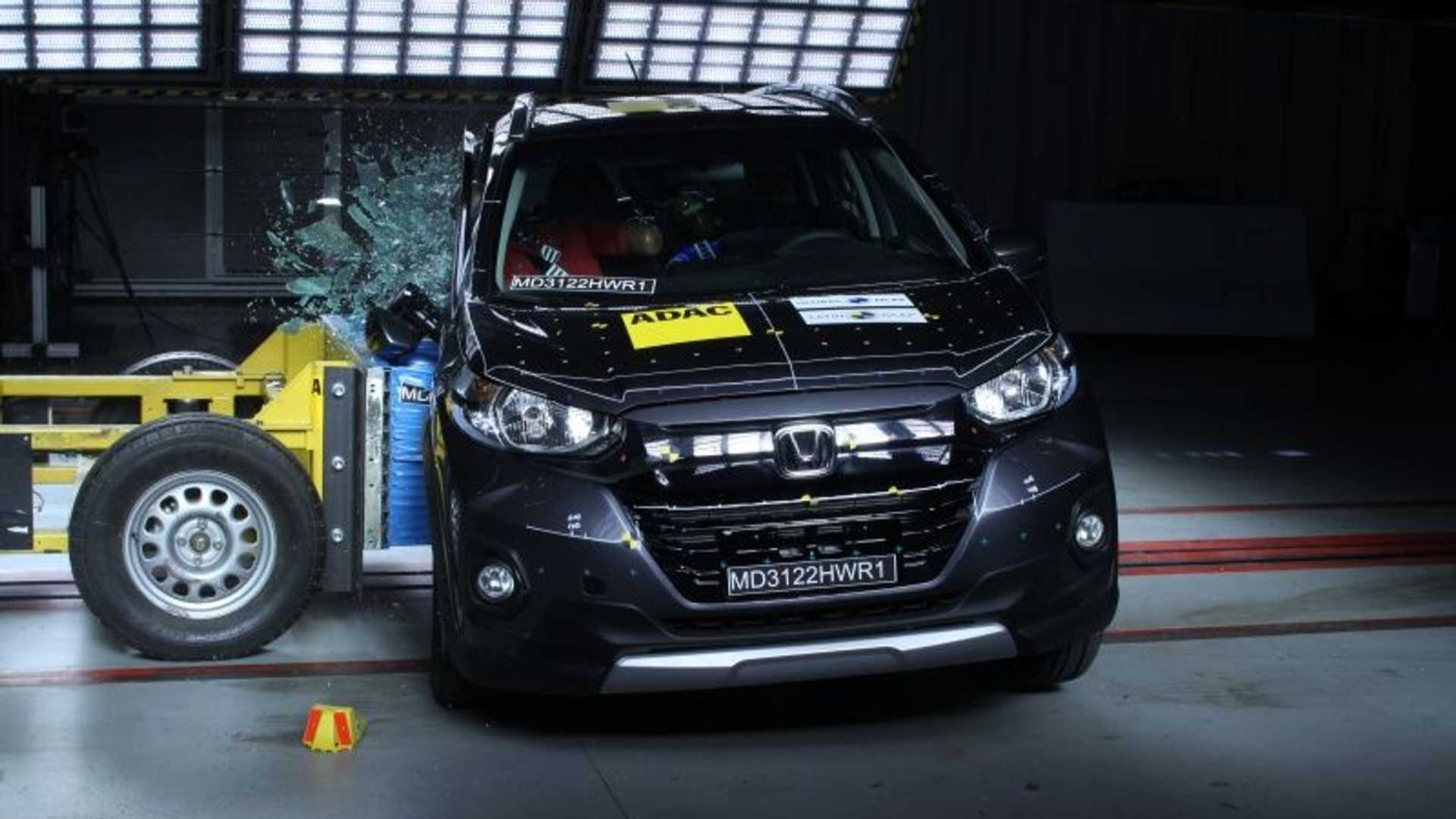 Краш-тест Honda WR-V