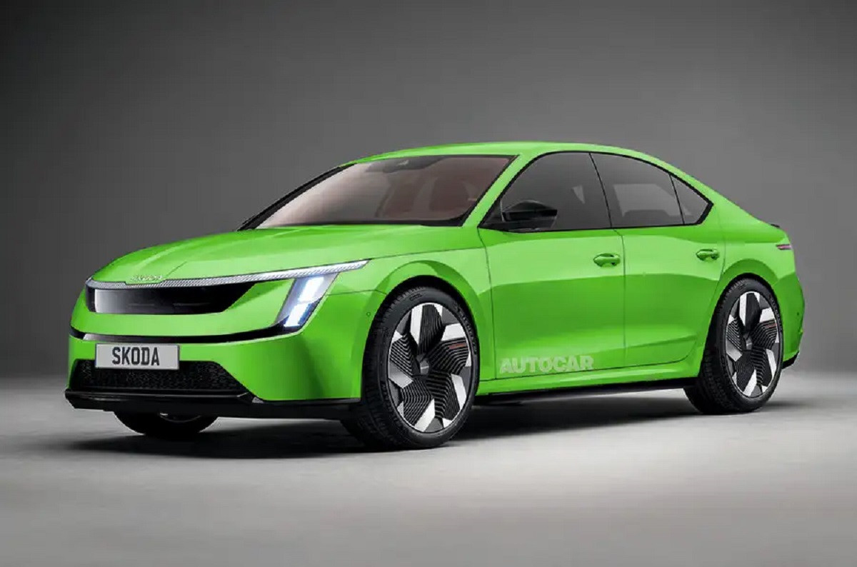 Рендер Skoda Octavia покоління