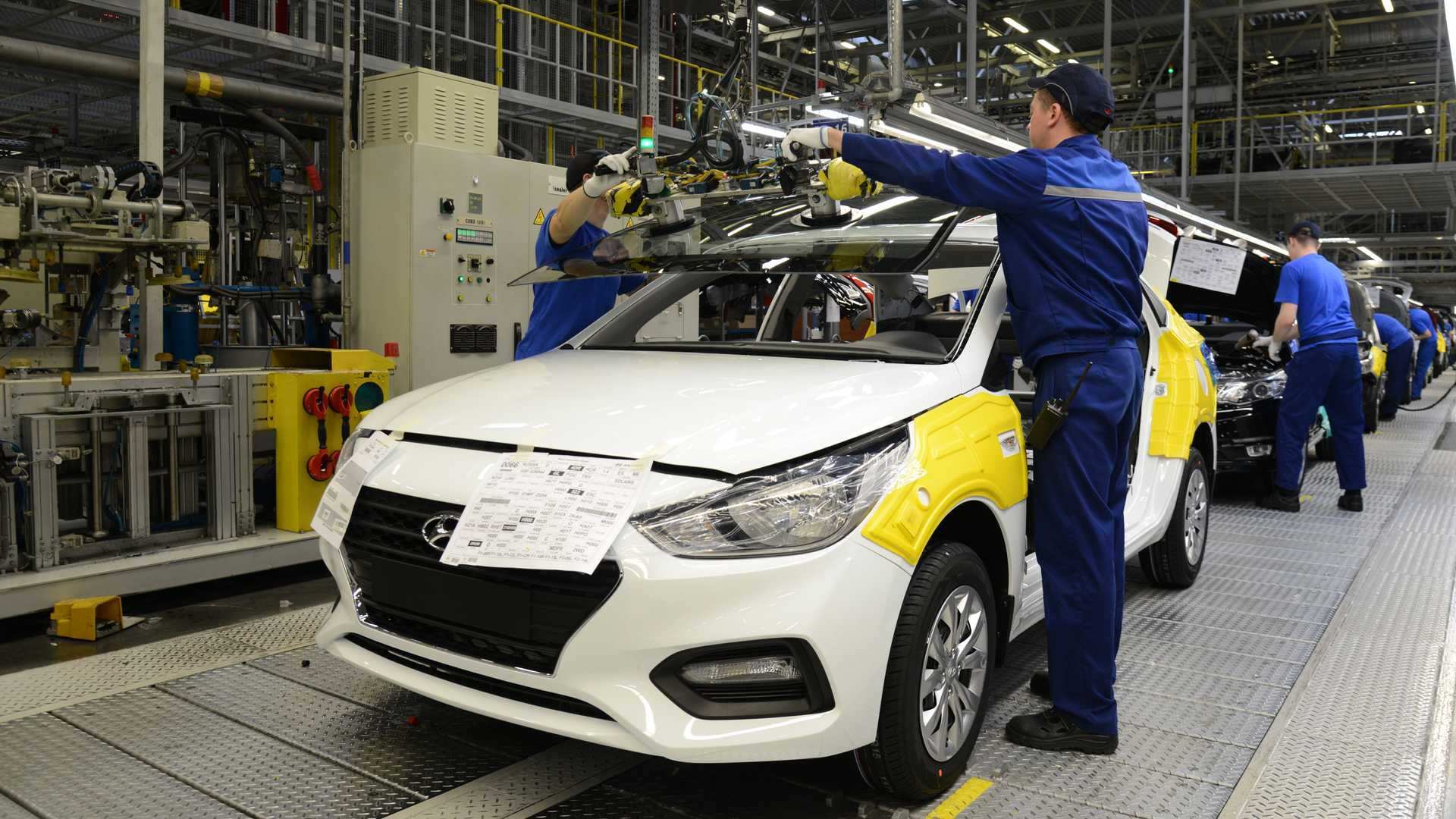 Завод Hyundai у Санкт-Петербурзі
